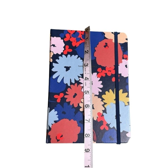 Kate Spade Address Book Favorite People Leatherette Navy Spring Floral A-Z Tabs - Picture 9 of 9
